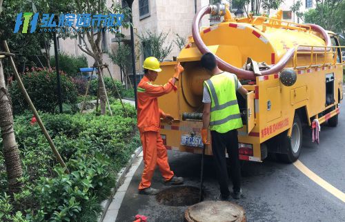 上海奉贤区庄行镇雨污管道清淤疏通